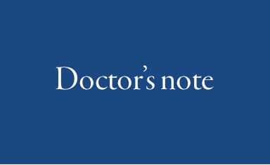 Doctor’s note