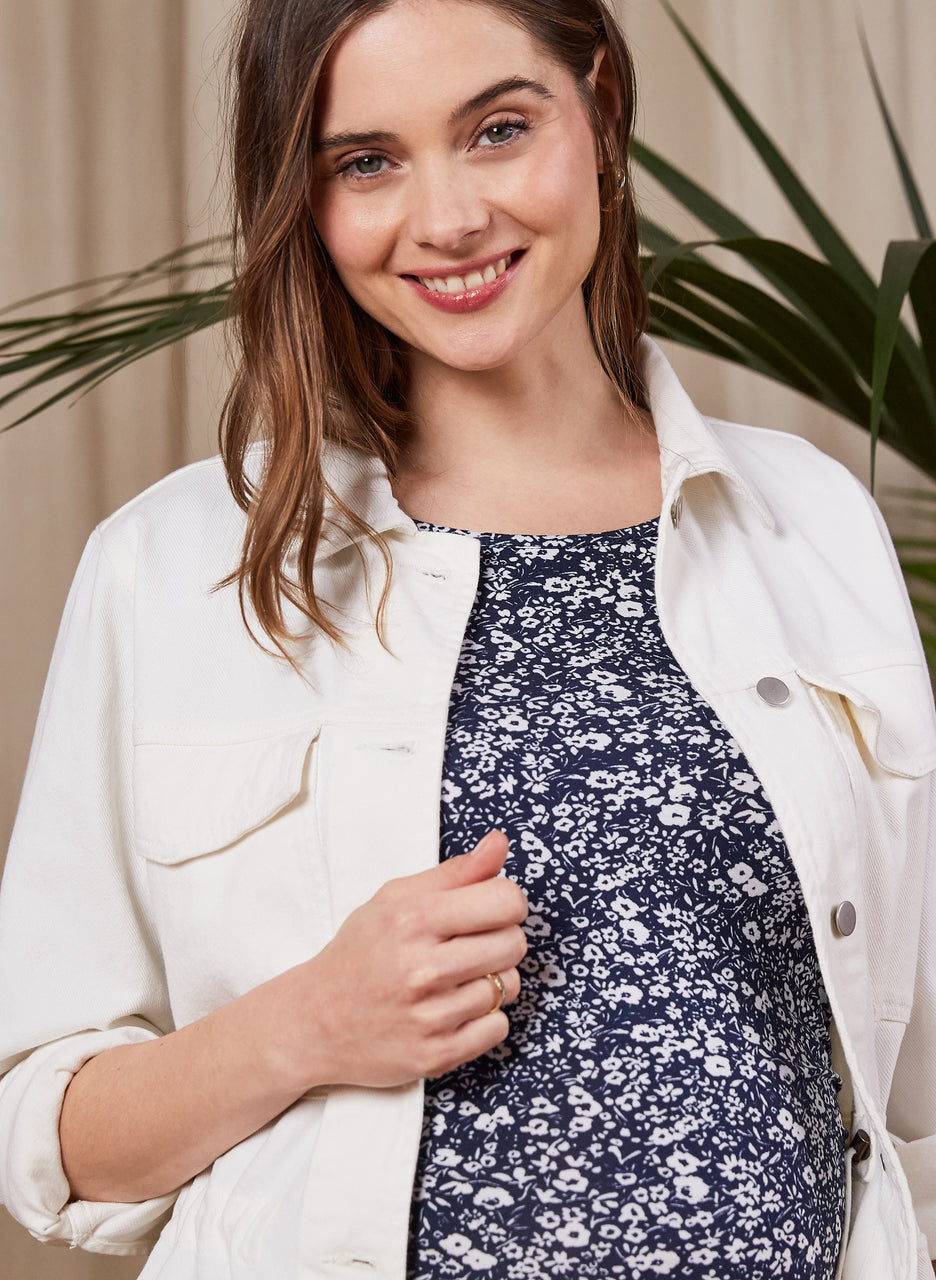 Lyla Maternity Dress with LENZING™ ECOVERO™ Isabella Oliver US